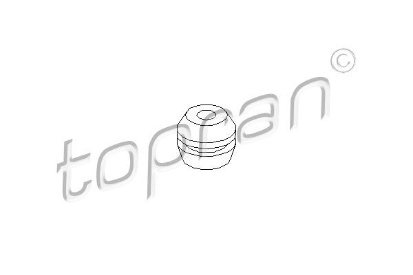 TOPRAN Подвеска, двигатель 103 009
