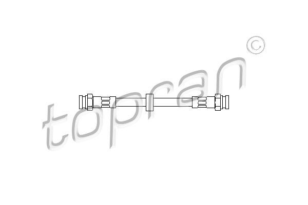 TOPRAN Тормозной шланг 104 026
