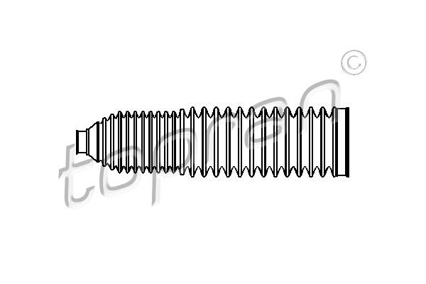 TOPRAN Пыльник, рулевое управление 104 427