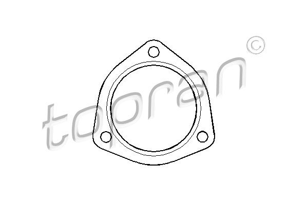TOPRAN Прокладка, труба выхлопного газа 107 206