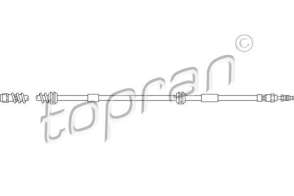 TOPRAN Тормозной шланг 111 058