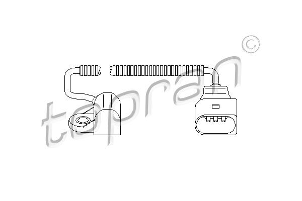 TOPRAN Датчик, положение распределительного вала 111 392