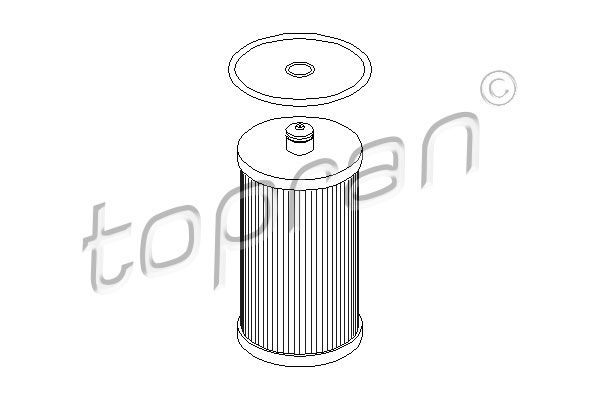 TOPRAN Топливный фильтр 111 648