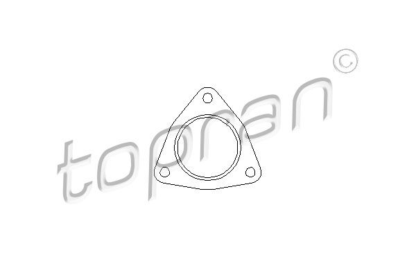 TOPRAN Прокладка, выпускной коллектор 111 948