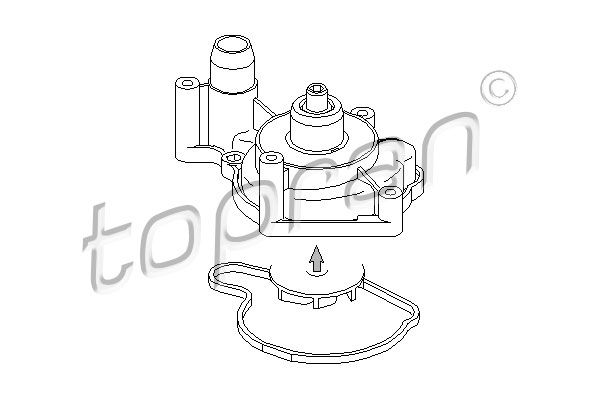 TOPRAN Водяной насос 113 133