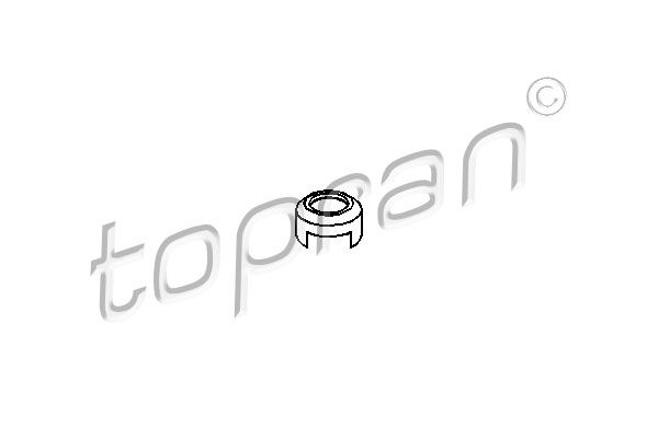 TOPRAN prispaudimo pagalvėlė, įsiurbimo / išmetimo vožtuv 201 241