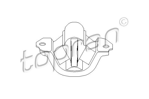 TOPRAN Подвеска, двигатель 201 369