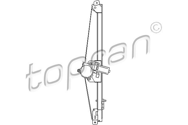 TOPRAN Стеклоподъемник 207 364