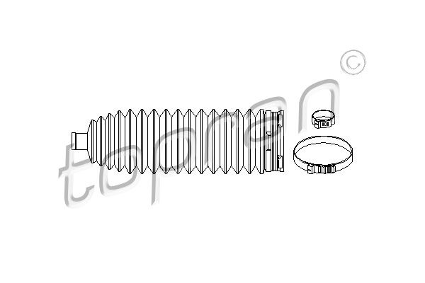 TOPRAN Комплект пыльника, рулевое управление 207 524
