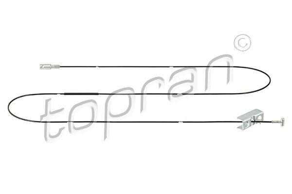 TOPRAN Тросик, cтояночный тормоз 208 375