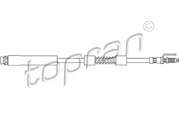 TOPRAN Тормозной шланг 303 980
