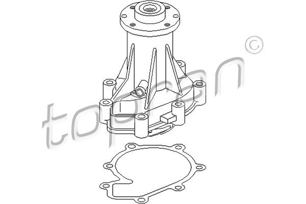 TOPRAN vandens siurblys 400 401