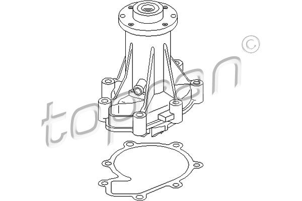 TOPRAN vandens siurblys 400 414