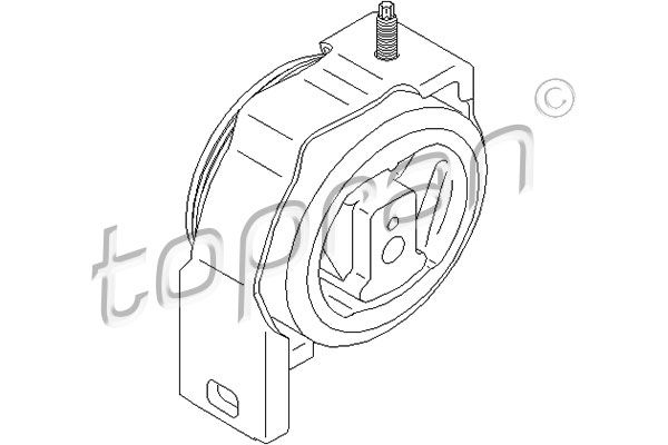 TOPRAN montavimas, neautomatinė transmisija 400 482