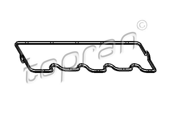 TOPRAN Прокладка, крышка головки цилиндра 400 926