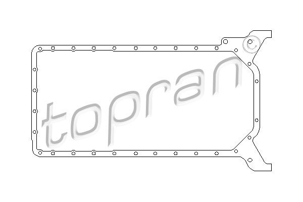 TOPRAN tarpiklis, alyvos karteris 401 220