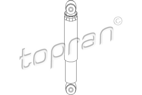 TOPRAN amortizatorius 401 990
