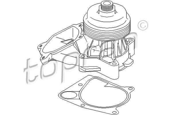 TOPRAN vandens siurblys 500 311