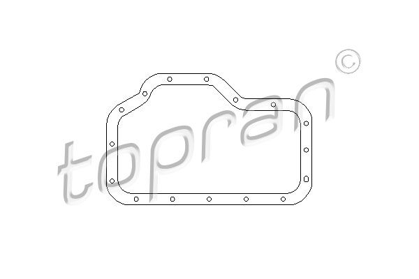 TOPRAN Прокладка, масляный поддон 500 776