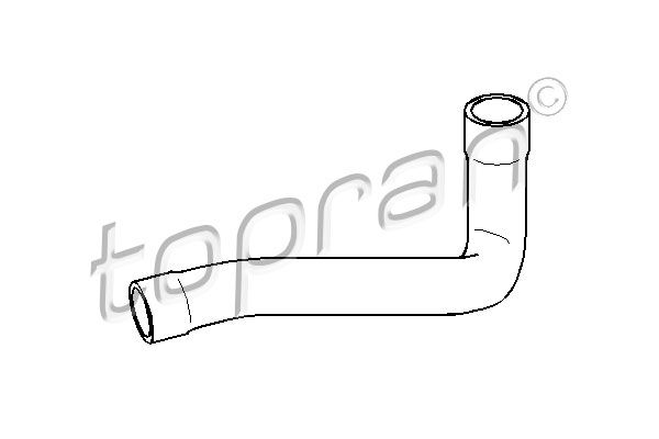 TOPRAN radiatoriaus žarna 501 561