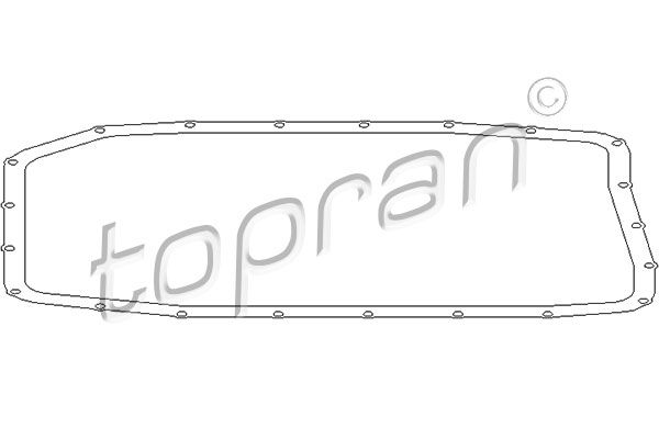 TOPRAN Прокладка, масляный поддон автоматической коробки  501 748