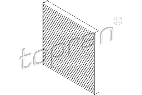 TOPRAN filtras, salono oras 700 257