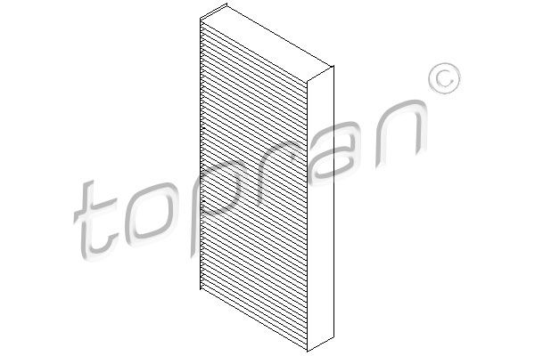 TOPRAN filtras, salono oras 700 265