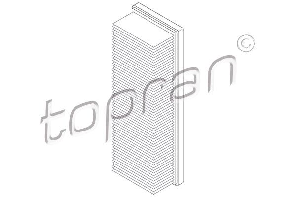 TOPRAN oro filtras 700 415