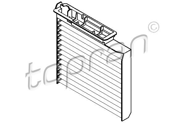 TOPRAN Фильтр, воздух во внутренном пространстве 700 462