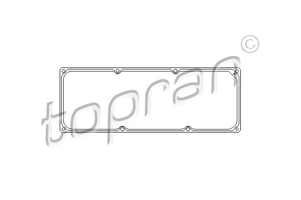 TOPRAN Прокладка, крышка головки цилиндра 700 566