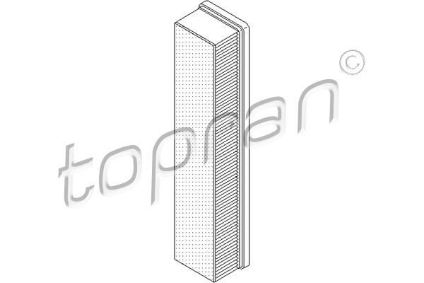 TOPRAN Воздушный фильтр 700 730