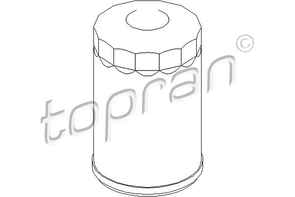 TOPRAN Масляный фильтр 720 808