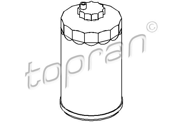 TOPRAN kuro filtras 721 018