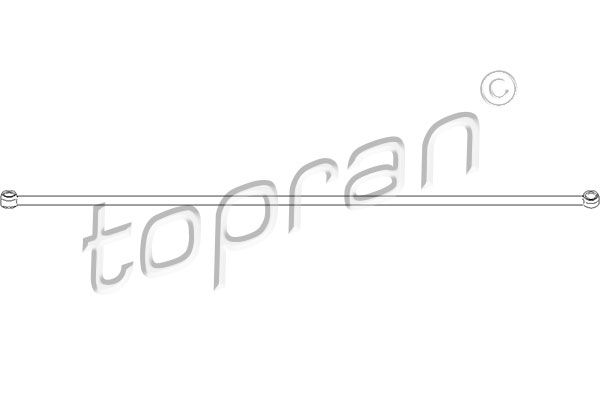 TOPRAN Шток вилки переключения передач 721 248