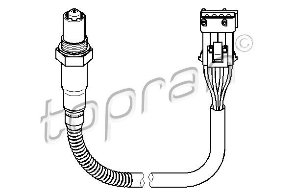 TOPRAN lambda jutiklis 722 025