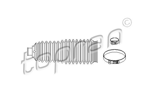 TOPRAN Комплект пыльника, рулевое управление 722 173