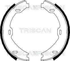 TRISCAN stabdžių trinkelių komplektas, stovėjimo stabdis 8100 23027