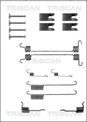 TRISCAN Комплектующие, тормозная колодка 8105 162585