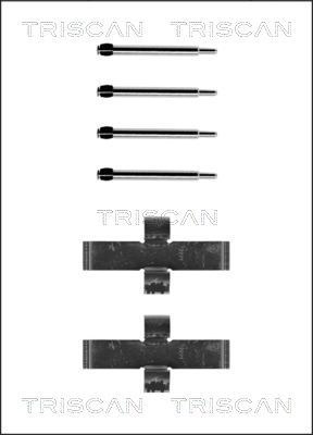 TRISCAN Комплектующие, колодки дискового тормоза 8105 231445