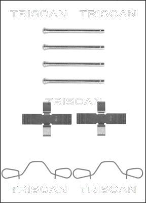 TRISCAN Комплектующие, колодки дискового тормоза 8105 291397