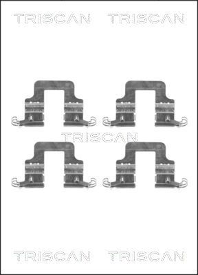 TRISCAN Комплектующие, колодки дискового тормоза 8105 291613