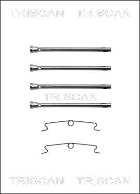 TRISCAN Комплектующие, колодки дискового тормоза 8105 381615