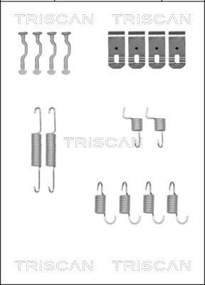 TRISCAN Комплектующие, стояночная тормозная система 8105 402540