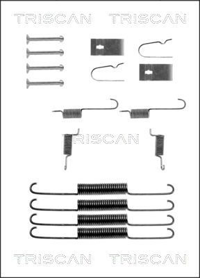 TRISCAN Комплектующие, тормозная колодка 8105 502533