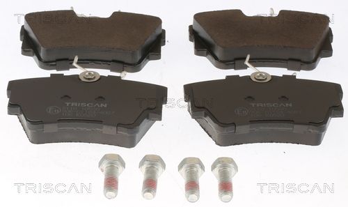 TRISCAN Комплект тормозных колодок, дисковый тормоз 8110 10530