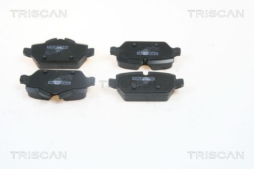 TRISCAN Комплект тормозных колодок, дисковый тормоз 8110 11024