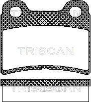 TRISCAN stabdžių trinkelių rinkinys, diskinis stabdys 8110 16165