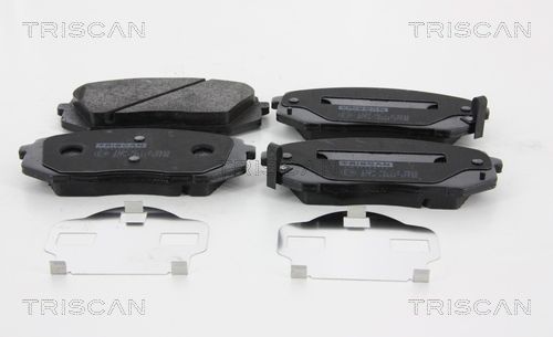 TRISCAN Комплект тормозных колодок, дисковый тормоз 8110 18024