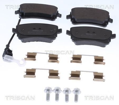 TRISCAN Комплект тормозных колодок, дисковый тормоз 8110 29056