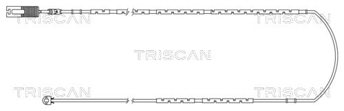 TRISCAN Сигнализатор, износ тормозных колодок 8115 11018